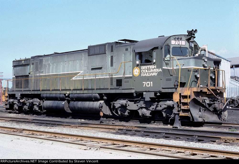 British Columbia Railway MLW C63M #701